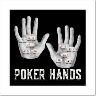 Poker Hands Posters and Art
